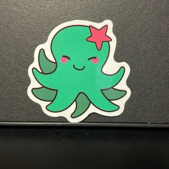 CARTOON OCEAN STICKER - Picture 1 of 1